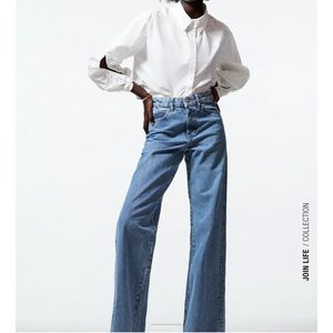 Zara Wide Leg Jeans